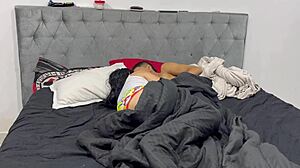 I fuck my stepsister hard until I cum in her mouth