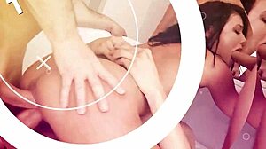 Fiery horny redhead loves taking a huge cock in the ass