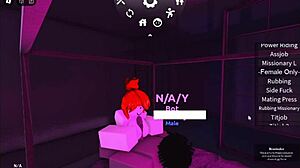 Oh No! Roblox Acorn Hair Character Gets Fucked Hard in Intense Scene