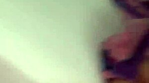 Hot young girl gets double penetration in home trio 😍