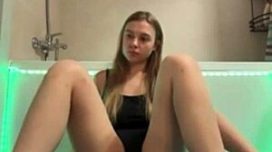 Overwhelming Emotions Surge During Crazy Masturbation in the Shower