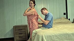 Step mother creampied by her step son