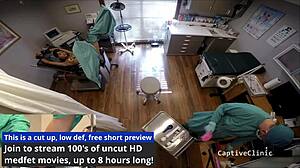 The new guinea pig eliza shields screams in sex with small tits gloves fetish toys 😈