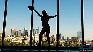 Look at Tawny Swain, the Redhead MILF, Stripping Nude for Playboy!