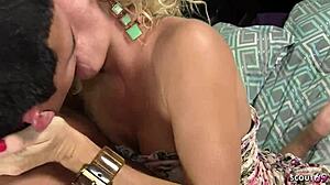 Fit Nymphomaniac Cougar Milf Talk Stranger Latino Boy To Pick Up Cheating Fuck When Husband Is Away