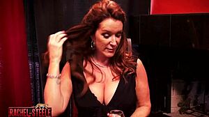 Housewife shares her pregnant secrets on the desk