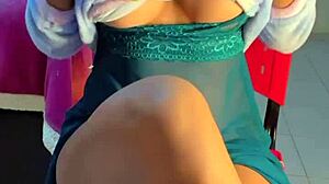 I lick my meia-irm�'s pussy till she cums in my mouth, moaning so loud.