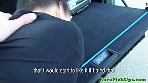 Picked up a cute babe and paid her for tight anal action