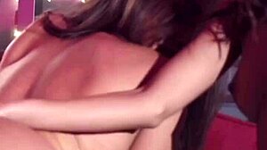 Briana Moon and Baby Nicols in sexy lingerie homemade