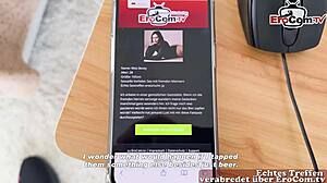 Molliges model miss booty tries first erocom sexdate with german user