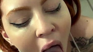 Stepsister Redhead Loves Sucking Big Cock!