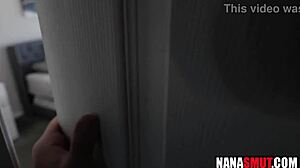 step granny says, 'come to my bedroom for some fun.'