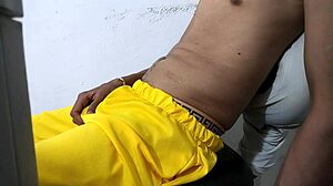 young latina student gets kinky with neighbor in homemade fetish scene