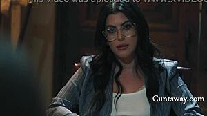 scarlett mae and chanel camryn lick pussy by piano