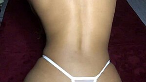 Brazilian babe loves neighbor's thick cock cumming inside