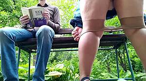 Watch This Curvy Milf Pee Next To You?