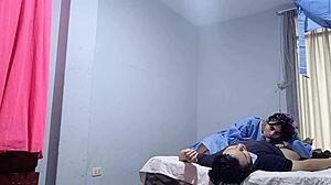 Dirty Nurse Gets Cock in Pussy Treatment!