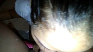 Colombian wife experiences domination session