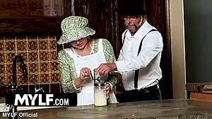 She Screws Up Work So He Fucks Her Ass