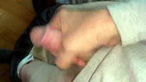 I'm hiding my dick and masturbating