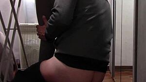 Latina Milf with Beautiful Legs Gets Touched and Fucked in Pantyhose