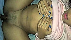 Amateur Couple In Uniform Miniskirt Gets Hard POV Fuck And Creampie