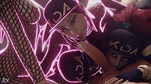 Does Akali fart during blowjob?