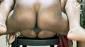 Indian desi mom roughly fucks boys with blowjob and big cock in homemade scene