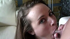 Beautiful American babe Hannah West from Alabama teases with ass