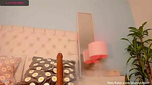 sexy ebony babe rides and squirts on cam