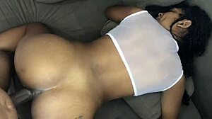 Look at this fat latina flashing her huge natural tits while getting pounded!