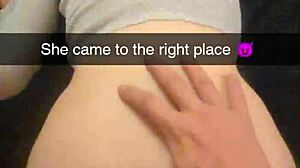 Cheating milf wife fucked after the club on snapchat -richelle rose