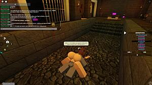 Rough deepthroat and doggystyle with wet tits bent over in new zealand