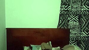 Real Bisexual Sex with My Latina Girlfriend at Her Stepmother's House.