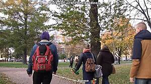 Skinny Girl Gives Intense Head At Stag Party