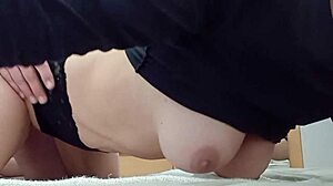 wife on all fours getting doggystyle in front of cam!