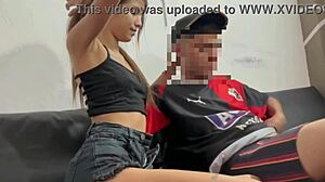 Cachondo hermanastro le gusta follarse a su puta hermanastra mientras sus padres no est�n en casa historia completa