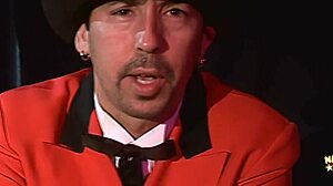 after double penetration, this redhead gets a bukkake over her face. what next?