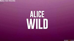 i watch alice gone wild getting her tits covered in cum after a blowjob.