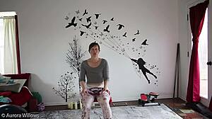 Mature Babe Teaches Yoga Lesson 339