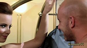 cindy dollar gets her face jizzed hard by neeo