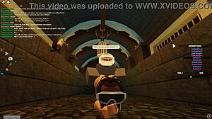 Rough deepthroat and doggystyle with wet tits bent over in new zealand