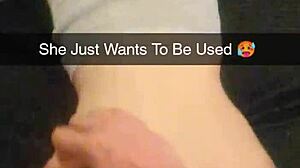 Cheating milf wife fucked after the club on snapchat -richelle rose