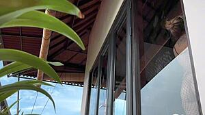 Standing Doggy And A Blowjob In The Morning