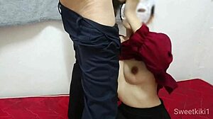 Thai teacher deepthroats student in uncensored cosplay