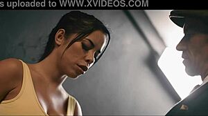 Female Fighters Get Sweaty In And Out Of The Ring