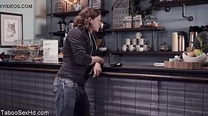 Hot Long Leg Brunette Fucking Her Boss