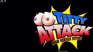 Staring at Huge Tits in Titty Fuck Roleplay