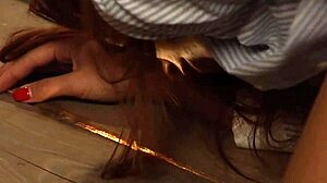 lesbian slave watches mistress and masturbates to intense orgasms