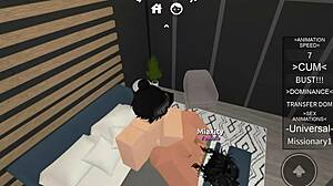 Fucking A Roblox Slut In Intense Sex Session With Hardcore Action